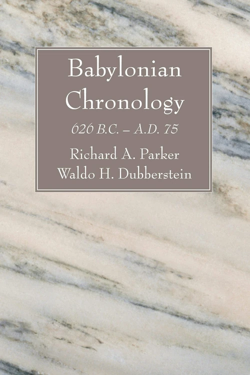 Cover of Babylonian Chronology