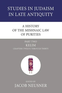 Cover of A History of the Mishnaic Law of Purities, Part 2