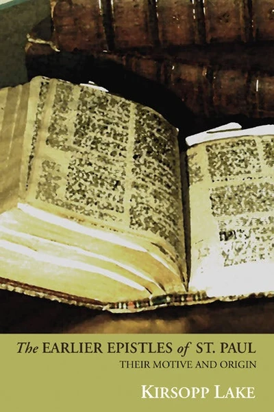 Cover of The Earlier Epistles of St. Paul