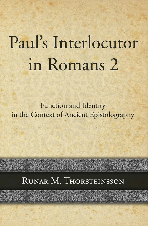 Cover of Paul’s Interlocutor in Romans 2