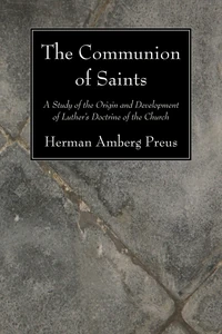 Cover of The Communion of Saints