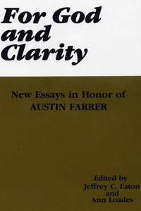 Cover of For God and Clarity
