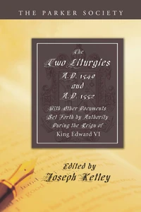 Cover of Two Liturgies, A.D. 1549 and A.D. 1552