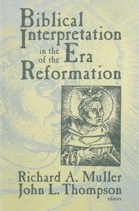Cover of Biblical Interpretation in the Era of the Reformation