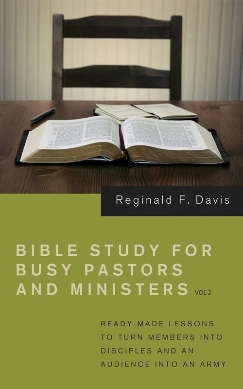 Cover of Bible Study for Busy Pastors and Ministers, Volume 2