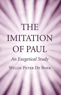 Cover of The Imitation of Paul