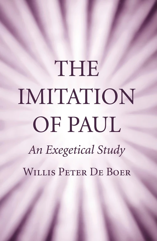 Cover of The Imitation of Paul