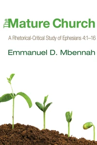 Cover of The Mature Church