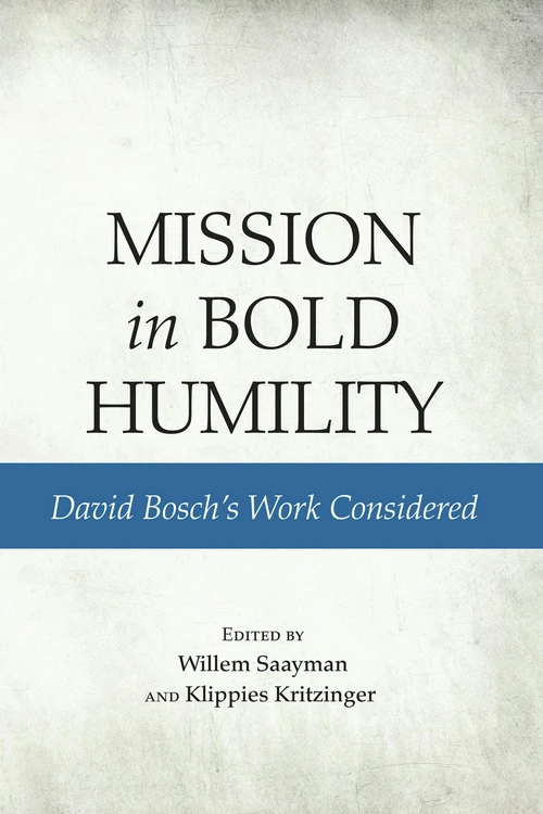 Cover of Mission in Bold Humility