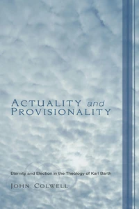 Cover of Actuality and Provisionality