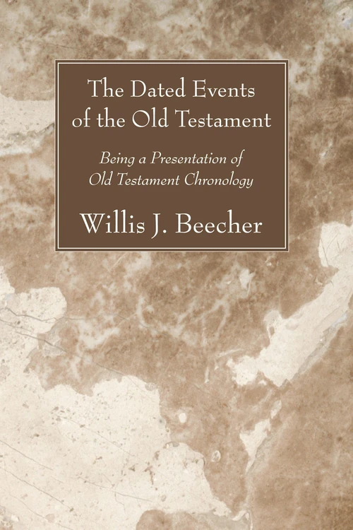 Cover of The Dated Events of the Old Testament