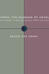 Cover of YHWH, the Husband of Israel