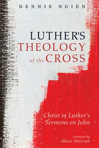 Cover of Luther's Theology of the Cross