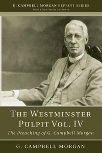 Cover of The Westminster Pulpit vol. IV