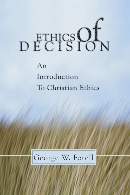 Cover of Ethics of Decision