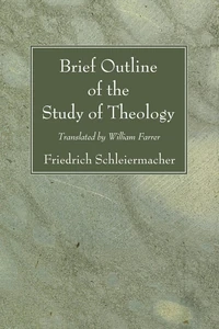 Cover of Brief Outline of the Study of Theology