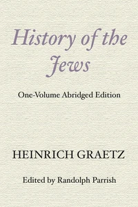 Cover of History of the Jews