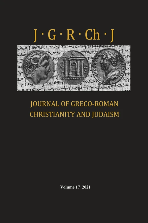 Cover of Journal of Greco-Roman Christianity and Judaism, Volume 17