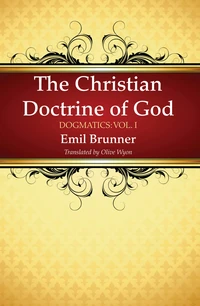 Cover of The Christian Doctrine of God