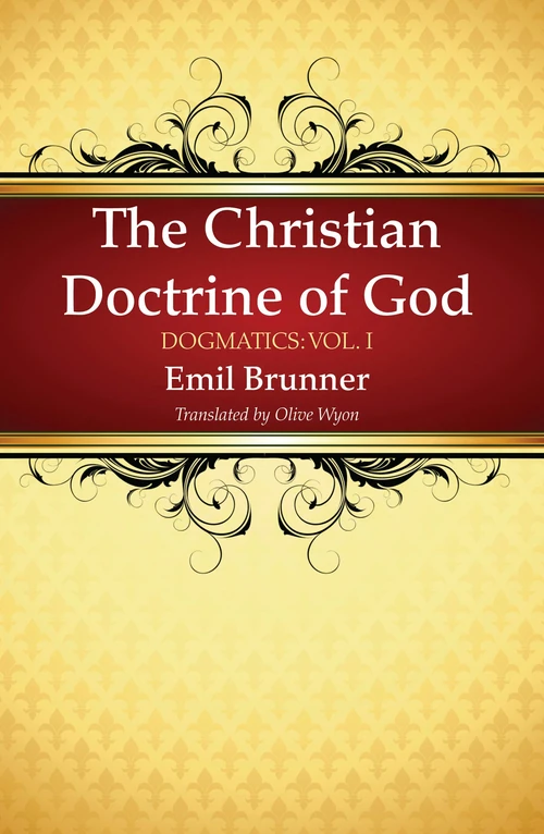 Cover of The Christian Doctrine of God
