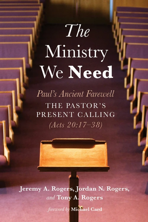 Cover of The Ministry We Need