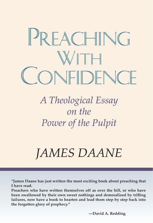 Cover of Preaching With Confidence
