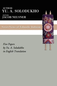 Cover of Soviet Views of Talmudic Judaism