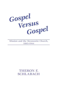 Cover of Gospel Versus Gospel