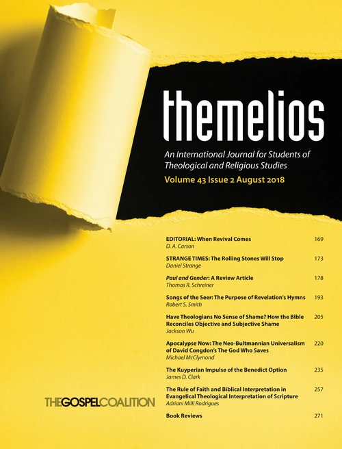 Cover of Themelios, Volume 43, Issue 2
