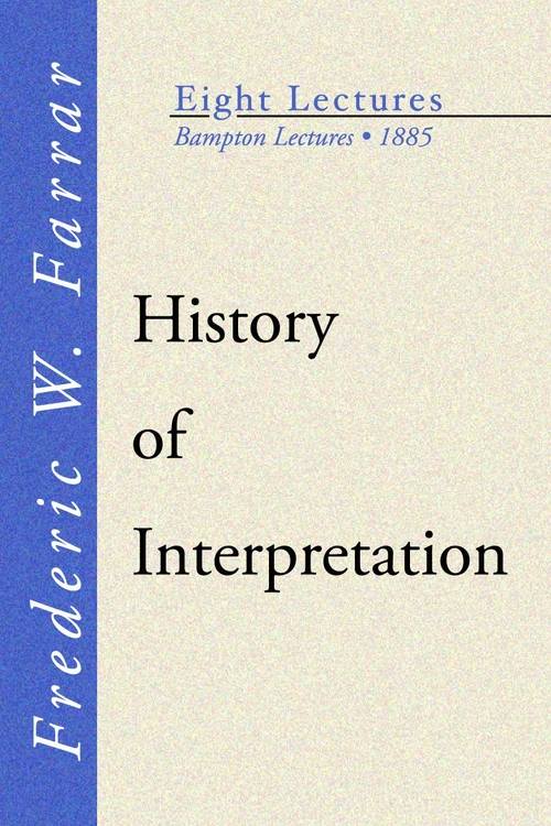 Cover of History of Interpretation
