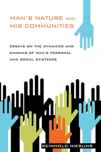 Cover of Man’s Nature and His Communities