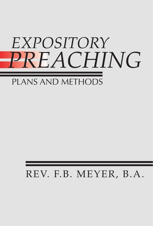 Cover of Expository Preaching: Plans and Methods