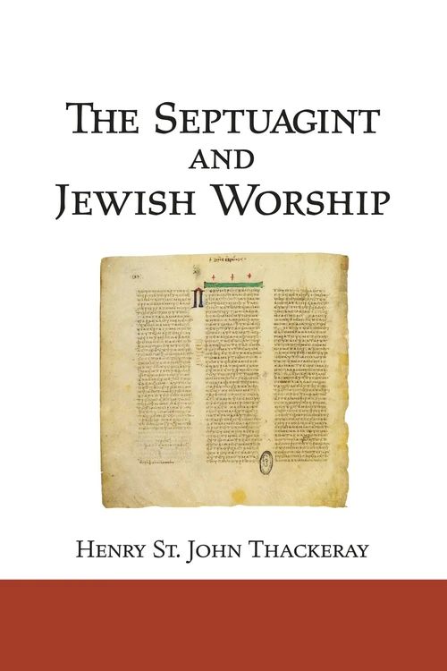 Cover of The Septuagint and Jewish Worship