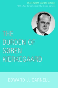 Cover of The Burden of Soren Kierkegaard