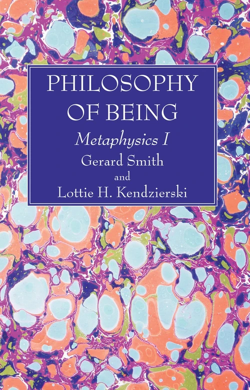 Cover of Philosophy of Being