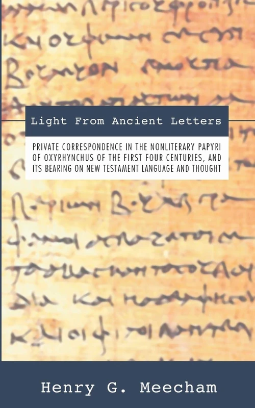 Cover of Light from Ancient Letters