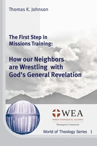 Cover of The First Step in Missions Training