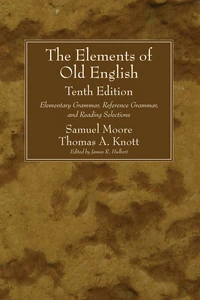Cover of The Elements of Old English, Tenth Edition