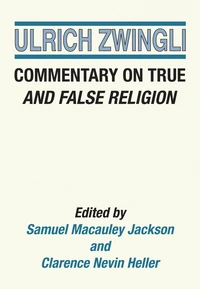Cover of Commentary on True and False Religion