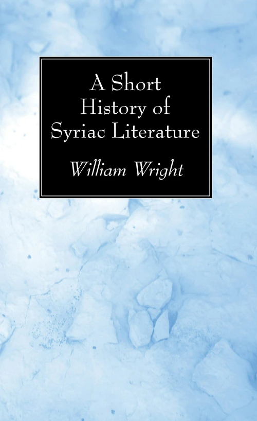 Cover of A Short History of Syriac Literature