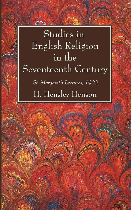 Cover of Studies in English Religion in the Seventeenth Century