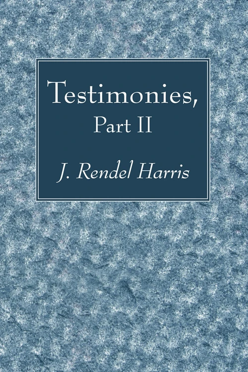 Cover of Testimonies, Part II