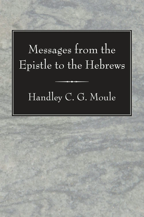 Cover of Messages from the Epistle to the Hebrews