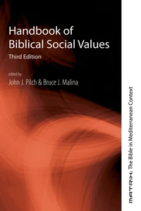 Cover of Handbook of Biblical Social Values, Third Edition