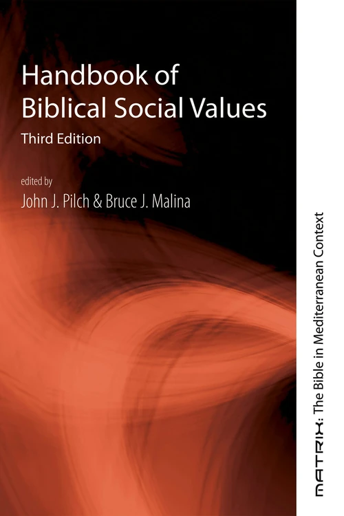 Cover of Handbook of Biblical Social Values, Third Edition