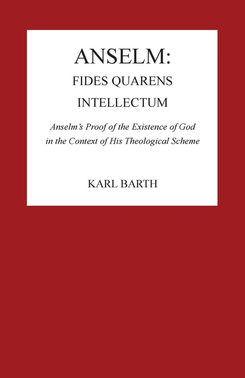 Cover of Anselm: Fides Quaerens Intellectum