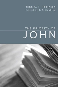 Cover of The Priority of John
