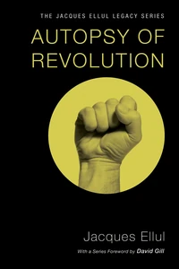 Cover of Autopsy of Revolution