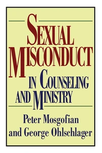 Cover of Sexual Misconduct in Counseling and Ministry