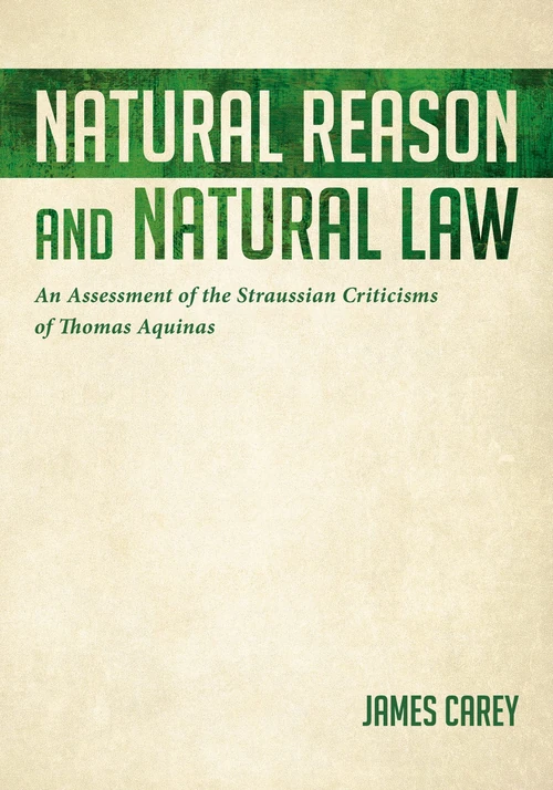 Cover of Natural Reason and Natural Law